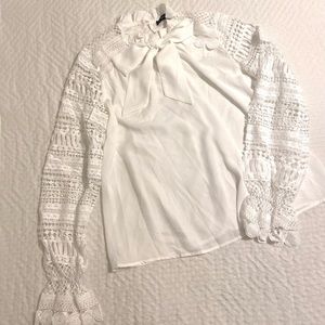 White Shein Blouse